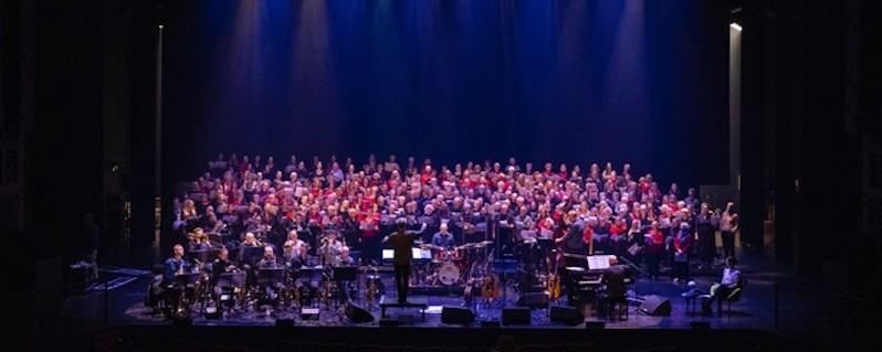 Jul med Dorthe Gerlach, Jens Johansen og Aarhus Jazz Orchestra i Musikhuset Aarhus